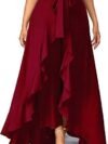 H® Women'S Regular Maroon Skirt