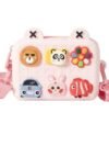 Farraige Cartoon Soft Silicone Bag Crossbody Shoulder Bag Purse Waterproof Anti Fall Stationery Storage Bag Handbag Sweet Birthday Gift For Children Students Girls