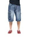 Men's Casual Jean Shorts Classic Loose Fit Summer Demin Shorts Skateboard Jogging Dance Shorts