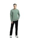 JACK & JONES Men's Cotton Solid Slim Fit T-Shirt