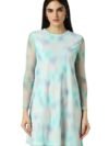 Van Heusen Women's Polyester Modern Mid-Thigh Length Dress