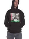 Clash Hoodie London Calling Band Logo Official Mens Black Pullover