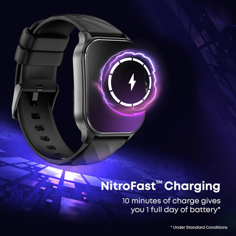 Fastrack Limitless FS2 Pro Smartwatch|1.96" Super AMOLED Arched Display with Functional Crown and Resolution of 410X502|Singlesync BT Calling|Nitrofast Charging|110+ Sports Modes|200+ Watchfaces,Wine - Image 6