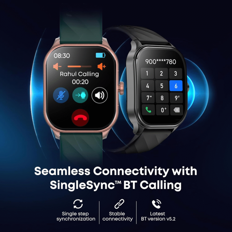 Fastrack Limitless FS2 Pro Smartwatch|1.96" Super AMOLED Arched Display with Functional Crown and Resolution of 410X502|Singlesync BT Calling|Nitrofast Charging|110+ Sports Modes|200+ Watchfaces,Wine - Image 7