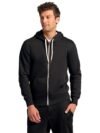 Classic Men's Fleece French Terry Zip Hoodie, Zip-up French Terry Fleece Hooded Sweatshirt Jacket for Men